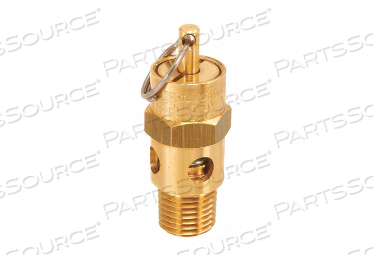 AIR SAFETY VALVE 1/4 INLET 200 PSI by Control Devices AIR SAFETY VALVE 1/4 INLET 200 PSI by Control Devices