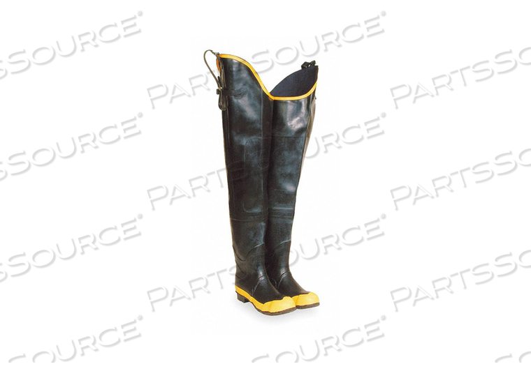 D0327 HIP WADER MEN'S 13 STEEL BLACK/YELLOW PR by Talon Trax D0327 HIP WADER MEN'S 13 STEEL BLACK/YELLOW PR by Talon Trax