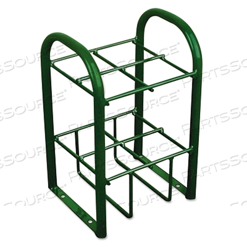 MULTIPLE M7/M9/C/D/E CYLINDER STAND, 10.5 IN W X 19.5 IN H X 12.5 IN D, 4-CYLINDER, STATIONARY by Anthony Welded Products