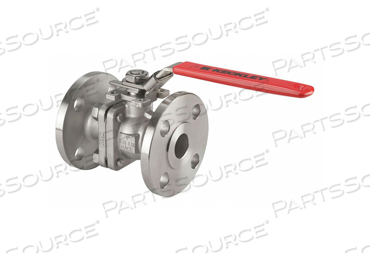 BALL VALVE 1-1/2 SIZE 316 SS FULL PORT by Keckley