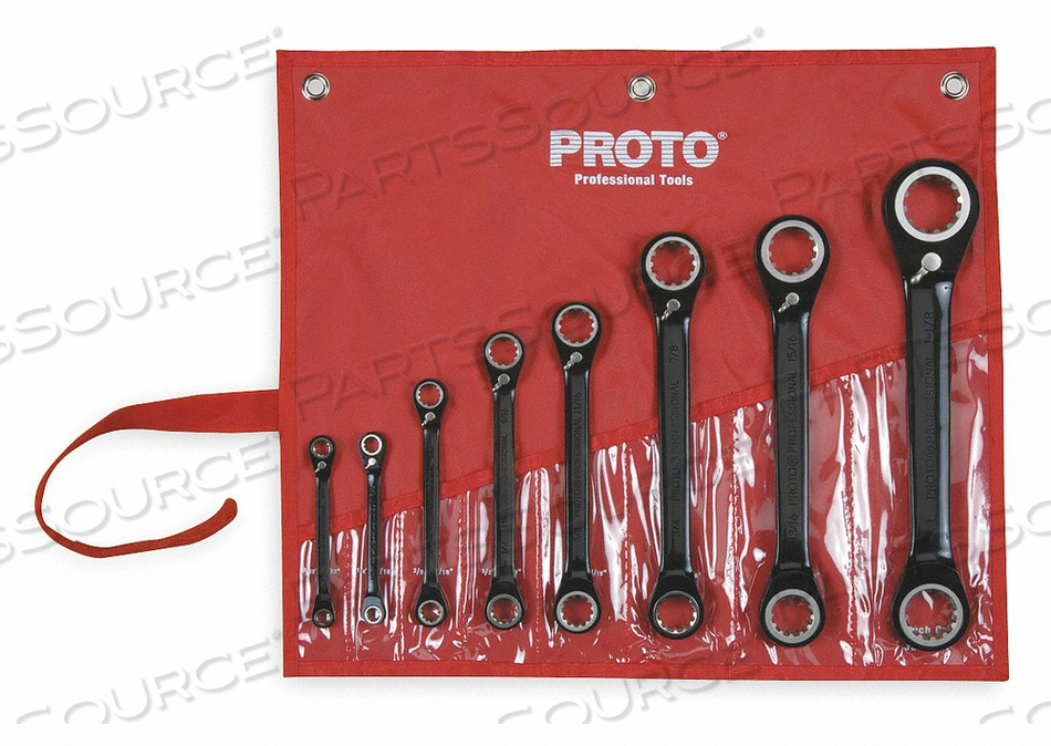 BOX END WRENCH SET 8 PIECES 12 PTS by Proto BOX END WRENCH SET 8 PIECES 12 PTS by Proto
