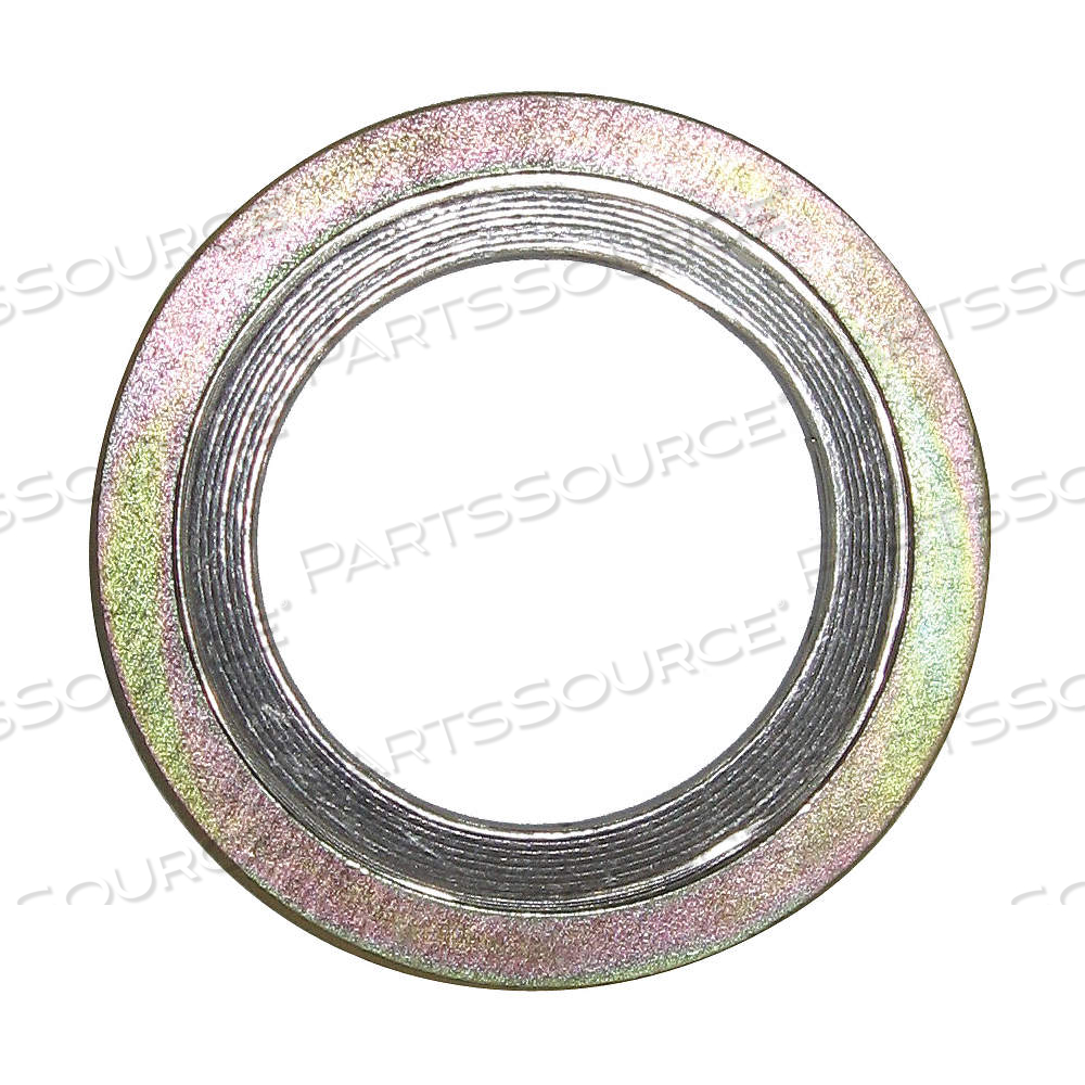 SPIRAL WOUND FLANGE GASKET, GRAPHITE FILLER, 304 STAINLESS STEEL WINDING, FOR 1 1/2 IN PIPE by Approved Vendor