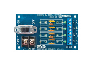 POWER DISTRIBUTION BOARD PTC 4 OUTPUT by Securitron