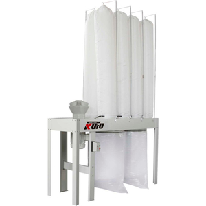 KUFO SECO 10HP 3 PHASE VERTICAL BAG DUST COLLECTOR by Air Foxx