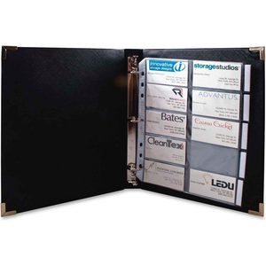 3-RING BUSINESS CARD BINDER by Angler's