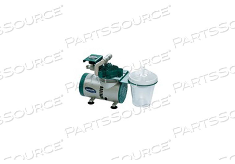 ASPIRATOR, 115 V, 1/10 HP, 60 HZ, 0 TO 40 LPM, MEETS CSA, UL, 6.8 IN X 9.8 IN X 14.8 IN 