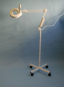 PEDESTAL BASE 5 DIOPTER ILLUMINATED MAGNIFIER LAMP 
