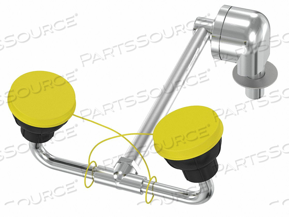 EYE/FACE WASH DECK MOUNT SS 14-1/4 W 