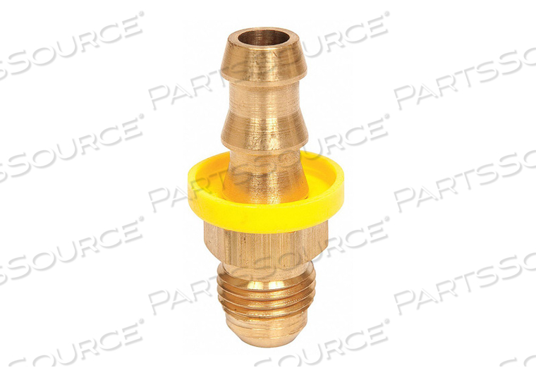 PUSH ON FITTING 3/8 X3/8 BARBXFLARE by Continental