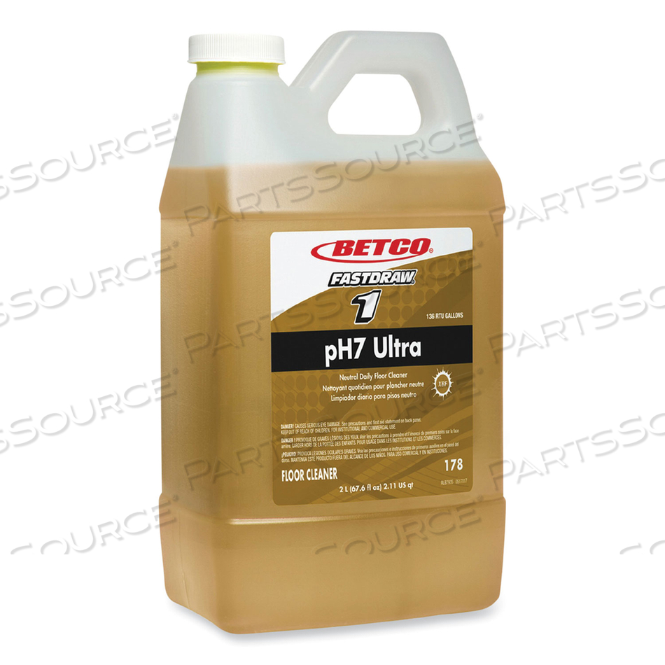 PH7 ULTRA NEUTRAL CLEANER, LEMON SCENT, 2 L BOTTLE by Betco Corporation PH7 ULTRA NEUTRAL CLEANER, LEMON SCENT, 2 L BOTTLE by Betco Corporation