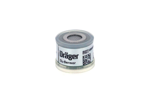 OXYGEN SENSOR, 1.16 IN DIA, GOLD PLATED SLIP RING, 0 TO 100%, WHITE, CLEAR, 14 TO 20 MV SIGNAL OUTPUT, 700 TO 1250 MBAR PRESSURE, 12 SEC RES by Draeger Inc.