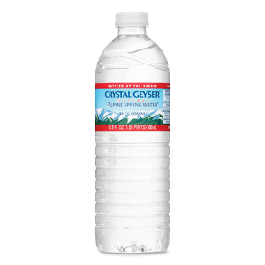 ALPINE SPRING WATER, 16.9 OZ BOTTLE, 24/CASE by Crystal Geyser