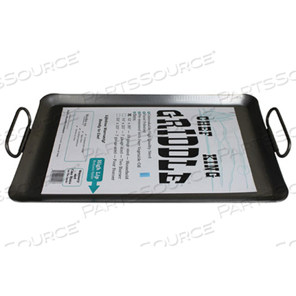 PORTABLE GRIDDLE 12 X 20 by Rocky Mountain Cookware