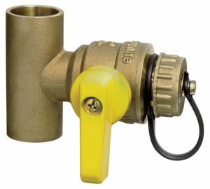 BOILER DRAIN VALVE 3/4 IN. C X C by Webstone