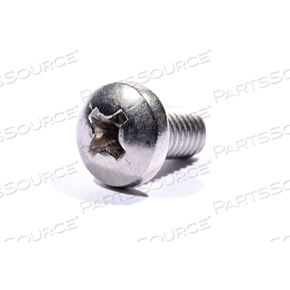SCREW, #10-32, STAINLESS STEEL, PHILLIPS DRIVE, PAN HEAD, 0.38 IN by Getinge USA Sales, LLC