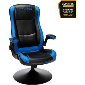 RESPAWN-800 RACING STYLE GAMING ROCKER CHAIR, ROCKING GAMING CHAIR, IN BLUE () by OFM Inc