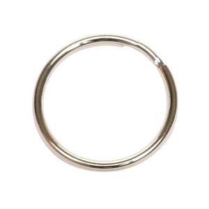 SPLIT KEY RING, 1 1/2 IN RING SIZE, NICKEL PLATED by Approved Vendor SPLIT KEY RING, 1 1/2 IN RING SIZE, NICKEL PLATED by Approved Vendor