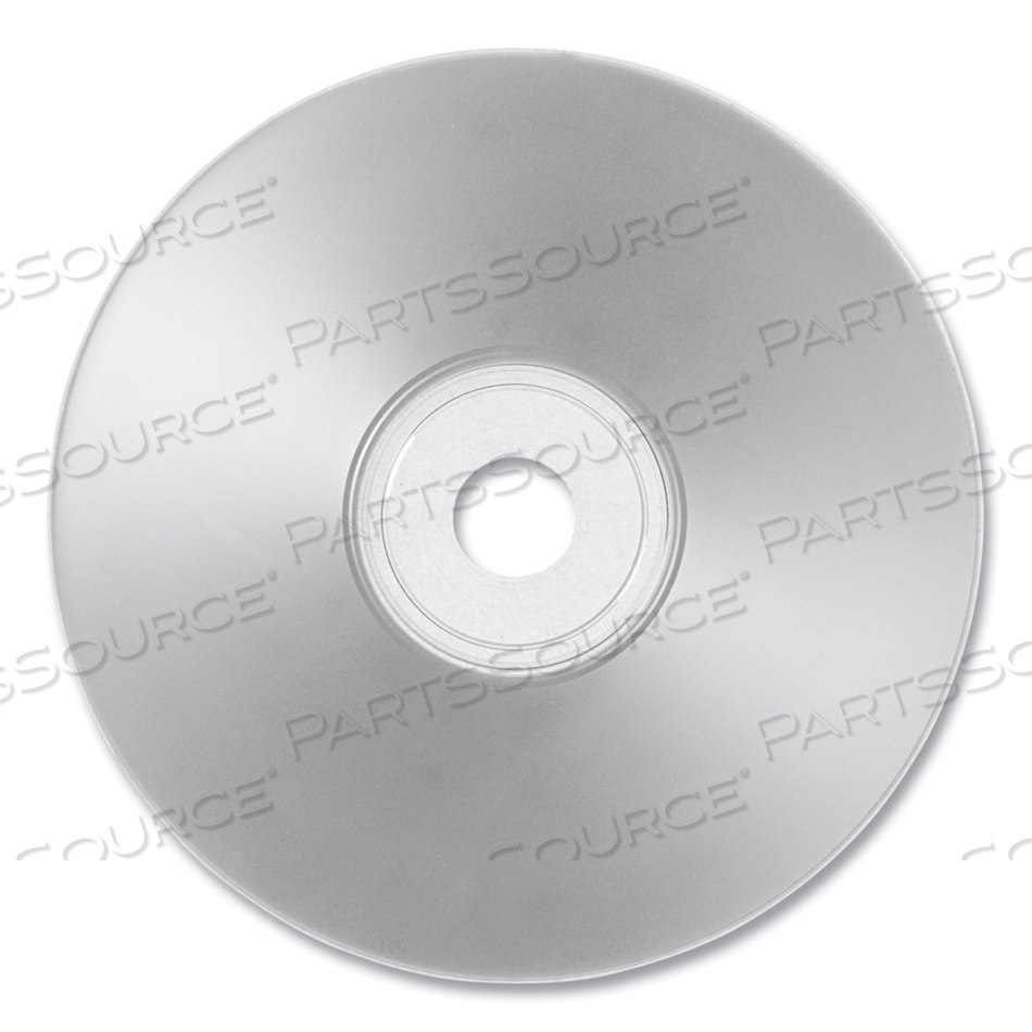 CD-R PRINTABLE RECORDABLE DISC, 700 MB/80 MIN, 52X, SPINDLE, SILVER by Verbatim