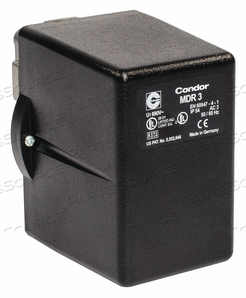 PRESSURE SWITCH STNDARD 5 TO 65 PSI DPST by Gast Manufacturing, Inc. PRESSURE SWITCH STNDARD 5 TO 65 PSI DPST by Gast Manufacturing, Inc.