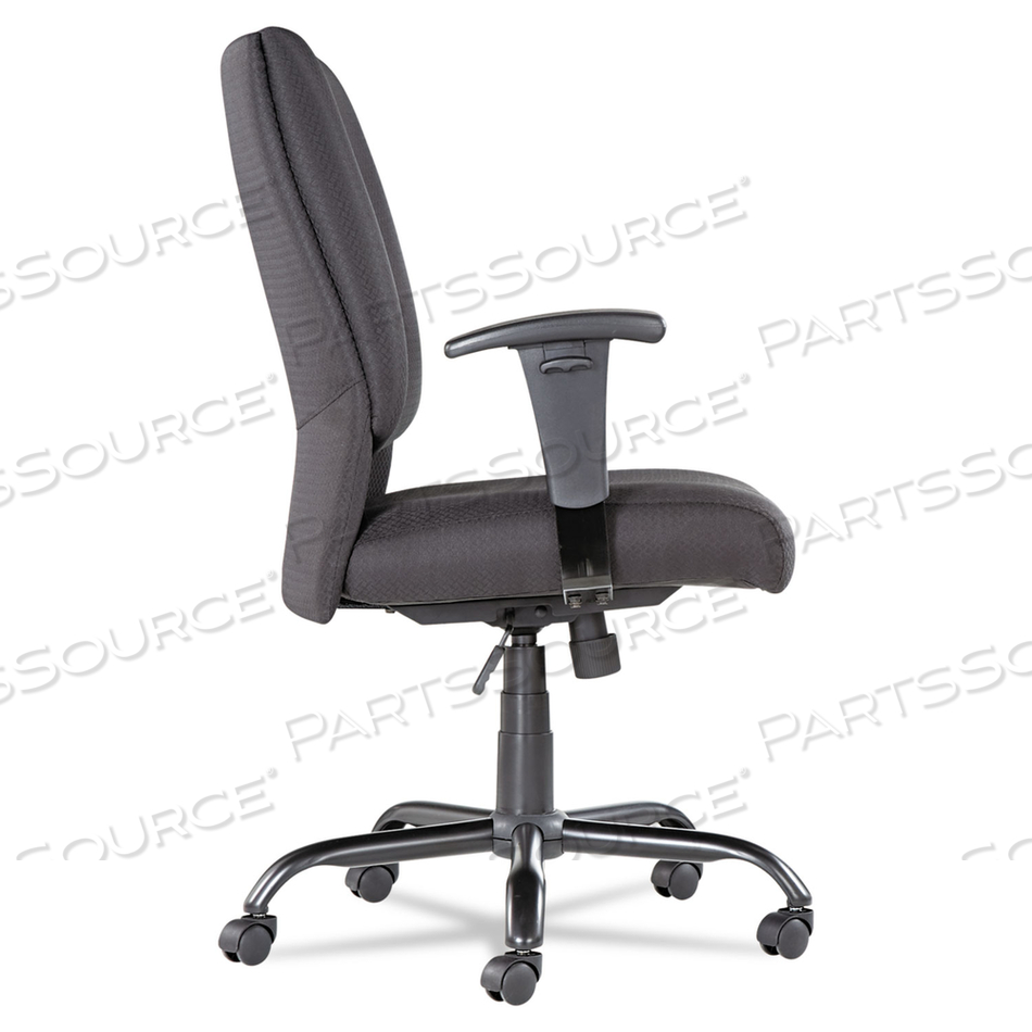 BIG/TALL SWIVEL/TILT MID-BACK CHAIR, SUPPORTS UP TO 450 LB, 19.29" TO 23.22" SEAT HEIGHT, BLACK by OIF BIG/TALL SWIVEL/TILT MID-BACK CHAIR, SUPPORTS UP TO 450 LB, 19.29" TO 23.22" SEAT HEIGHT, BLACK by OIF
