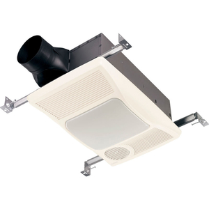 CEILING MOUNT VENTILATION FAN WITH HEATER & LIGHT - 100 CFM - 2.0 SONES by Broan CEILING MOUNT VENTILATION FAN WITH HEATER & LIGHT - 100 CFM - 2.0 SONES by Broan