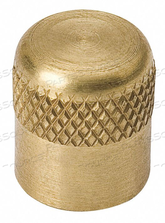 1/4 SAE CAP BRASS 700 PSI by Mueller Industries