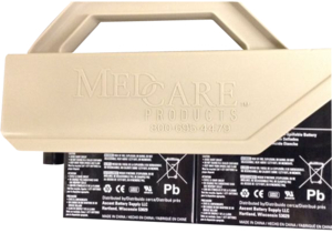 BATTERY PACK, SEALED LEAD ACID, 24V, 5 AH, FASTON FOR ARJO MAXI MOVE by R&D Batteries, Inc.