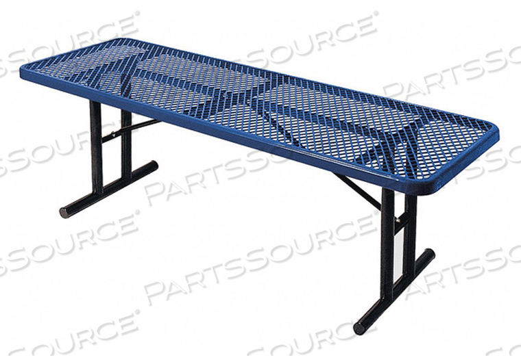 PICNIC TABLE 96 W X30 D BLUE by UltraSite