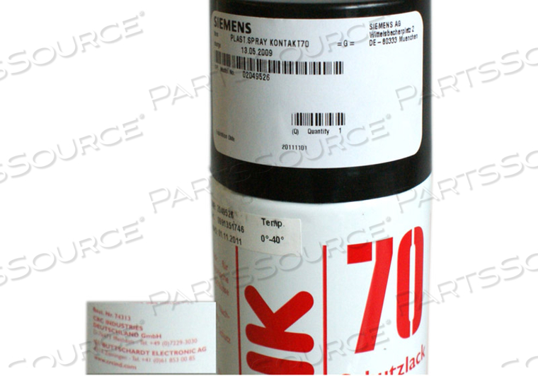 PLAST.SPRAY KONTAKT 70 by Siemens Medical Solutions