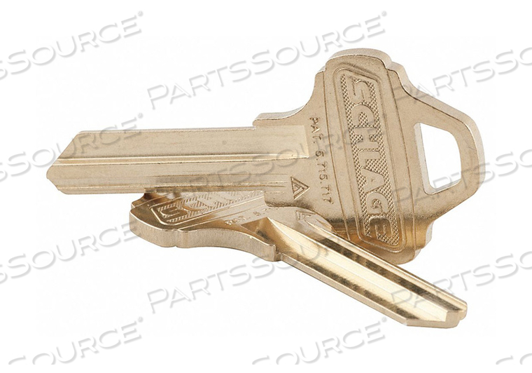 CONTROL KEY MFR. NO C123 by Schlage Lock