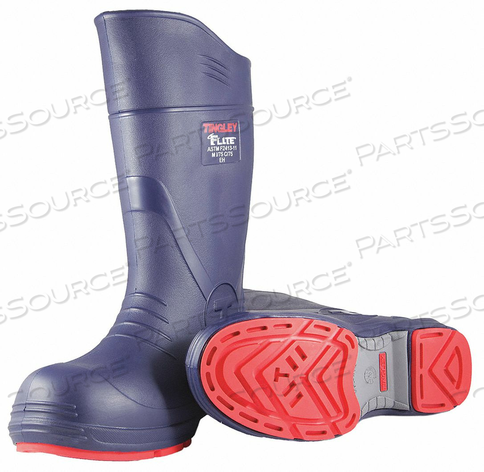J5371 RUBBER BOOT MEN'S 10 KNEE BLUE PR by Tingley Rubber J5371 RUBBER BOOT MEN'S 10 KNEE BLUE PR by Tingley Rubber