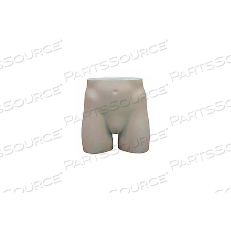 MALE HIP FORM - MILKY WHITE by Mondo Mannequins MALE HIP FORM - MILKY WHITE by Mondo Mannequins