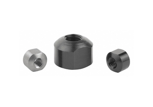 SPHERICAL NUT STEEL BLACK OXIDE 12 IN by Kipp