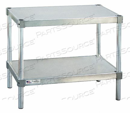 FIXED WORK TABLE ALUMINUM 20 W 20 D by New Age Industries
