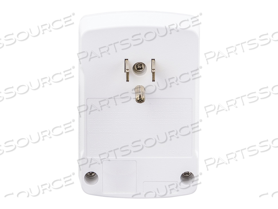 ESSENTIAL CSB100W, SURGE PROTECTOR, AC 125 V, OUTPUT CONNECTORS: 1 by CyberPower