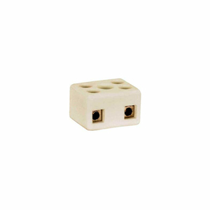 PORCELAIN 4 TERMINAL WIRE CONNECTOR by Satco