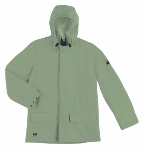 RAIN JACKET UNRATED GREEN M by Helly Hansen