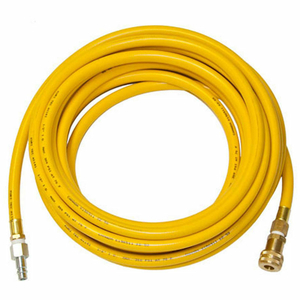 50' X 1/2" BREATHING AIR RATED HOSE, SCHRADER FITTINGS by Air Systems International