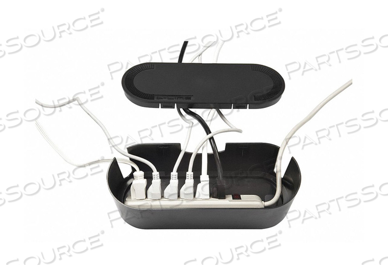 CABLE MANAGEMENT BOX BLACK by D-Line CABLE MANAGEMENT BOX BLACK by D-Line