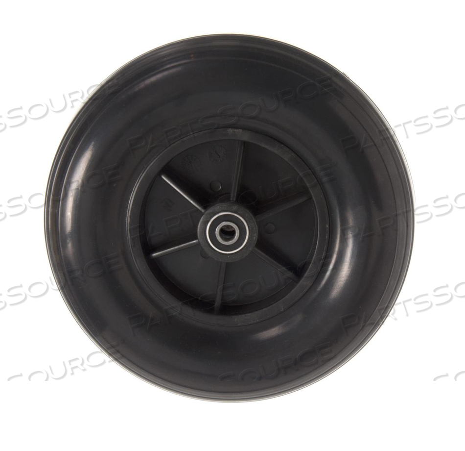 CASTER, 8IN SIZE, 1-1/4IN DIAMETER, WITH BEARINGS, FOR EXCEL BARIATRIC ALUMINUM TRANSPORT WHEELCHAIR by Medline Industries, Inc.