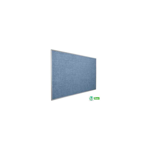 VIN-TAK TACKBOARD WITH ALUMINUM TRIM 48"W X 33-3/4"H, PACIFIC BLUE by Balt