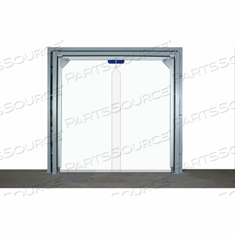 FLEXIBLE PVC DOUBLE IMPACT DOOR - 6' W X 7' H 