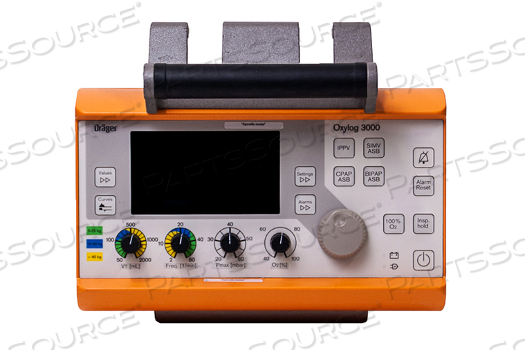 REPAIR - DRAEGER OXYLOG 3000 VENTILATOR REPAIR - DRAEGER OXYLOG 3000 VENTILATOR