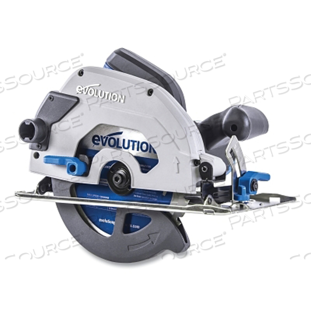 METAL CUTTING CIRCULAR SAW, 120 V, 7-1/4 IN BLADE DIAMETER, 1 IN ARBOR, 3,700 RPM by Evolution METAL CUTTING CIRCULAR SAW, 120 V, 7-1/4 IN BLADE DIAMETER, 1 IN ARBOR, 3,700 RPM by Evolution