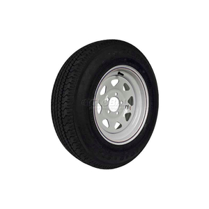 205/75R-15 RADIAL TRAILER TIRE & CUSTOM SPOKE WHEEL ASSEMBLY by Martin Wheel Co.