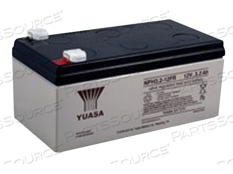 BATTERY, SEALED LEAD ACID, 12V, 2.6 AH 