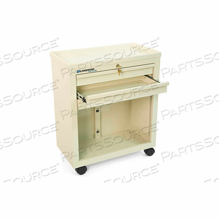 CLASSIC 3-DRAWER MEDICAL BEDSIDE CART, KEY LOCK by Lakeside Manufacturing, Inc. CLASSIC 3-DRAWER MEDICAL BEDSIDE CART, KEY LOCK by Lakeside Manufacturing, Inc.