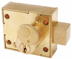 ENCLOSURE LOCK PIN RAW BRASS by CCL