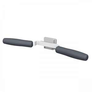 DUAL GRIP HANDLE, PADDED, FOR CHANNEL MOUNT by GCX Corporation DUAL GRIP HANDLE, PADDED, FOR CHANNEL MOUNT by GCX Corporation