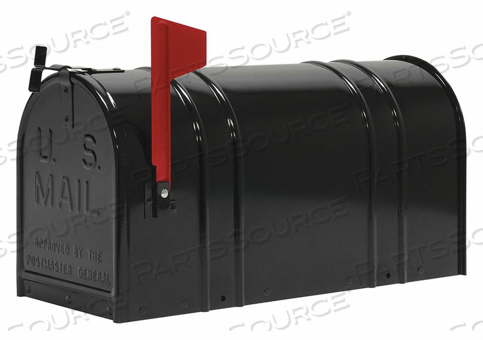 STANDARD ALUMINUM MAILBOX, WITHOUT POLE, 8"W X 21"D X 11"H MAILBOX DIM. by Tapco